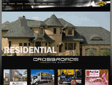 Tablet Screenshot of crossroadsroofingsupply.com